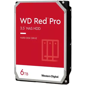 Tvrdi Disk Desktop WD Red Pro (3.5, 6TB, 256MB, 7200 RPM, SATA 6 Gb/s)