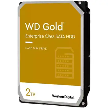 Tvrdi disk HDD Server WD Gold (3.5, 2TB, 128MB, 7200 RPM, SATA 6 Gb/s)