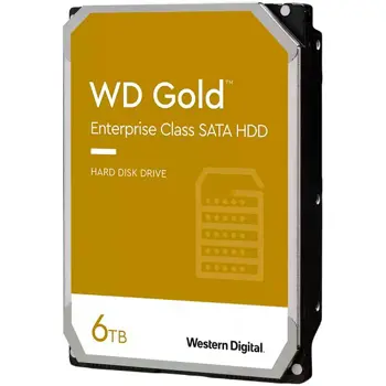 Tvrdi disk Server WD Gold (3.5, 6TB, 128MB, 7200 RPM, SATA 6 Gb/s)