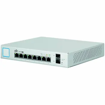 "Ubiquiti 8-Port Fully Managed PoE+ Gigabit Switch with 2 SFP ports,150W Power Supply, EU"