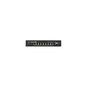 Ubiquiti EdgeMax Managed 8-port Gigabit PoE Switch, 2×SFP, 150W (ES-8-150W)