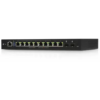 Ubiquiti Networks 12-Port Edgerouter with 10x passive 24V PoE ports 2x 1G SFP Slots