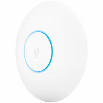 Ubiquiti Powerful, ceiling-mounted WiFi 6E access point designed to provide seamless, multi-band coverage within high-density client environments