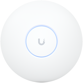 Ubiquiti U7-Pro-Max Ceiling-mounted WiFi 7 AP with 8 spatial streams, 6 GHz support, and a dedicated spectral scanning engine for interference-free WiFi in demanding, large-scale environments