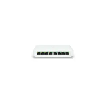 Ubiquiti UniFi Managed 8-port Gigabit Switch (4-port PoE+) 52W (USW-LITE-8-PoE)