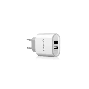 UGREEN punjač 17W, 2x USB-A, bijeli