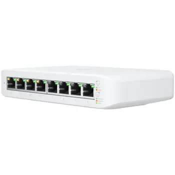 UniFi Low-cost Desktop 8Port Gigabit Switch with POE