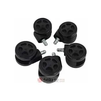 Universal Rubber Casters (set of 5)