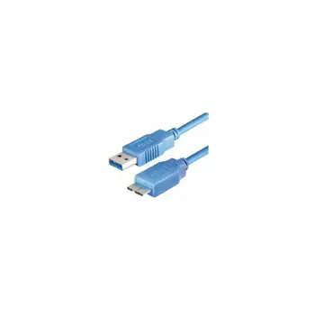 USB 3.0 type A plug - Micro USB type B plug, 5,0 m