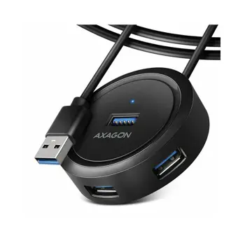 USB HUB 4xUSB3.2Gen1, Round, HUE-P1AL