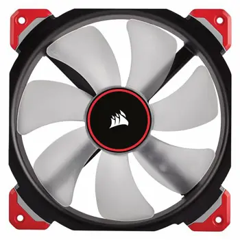 Ventilator Corsair ML140 Pro LED, Red, 140mm Premium Magnetic Levitation Fan