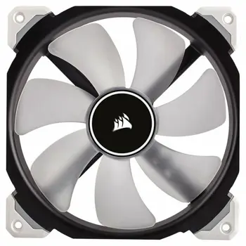 Ventilator Corsair ML140 Pro LED, White, 140mm Premium Magnetic Levitation Fan