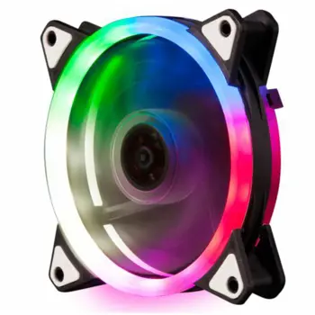 Ventilator NaviaTEC PC Case Fan 120mm, Colorful LED