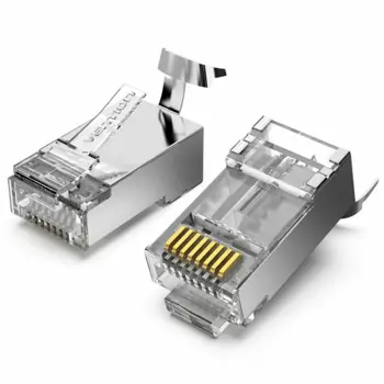 Vention Cat.7 FTP RJ45 Modular Plug 10 Pack