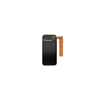 Verbatim Pocket 1TB SSD vanjski disk, USB 3.2 Gen2, Black/Orange