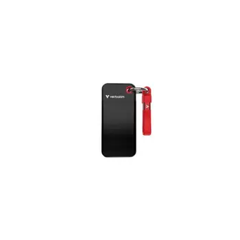 Verbatim Pocket 1TB SSD vanjski disk, USB 3.2 Gen2, Black/Red