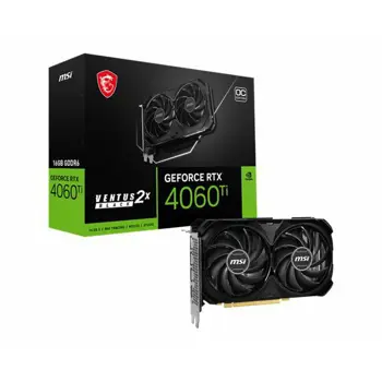 VGA MSI RTX 4060Ti VENTUS 2X BLCK 16G OC