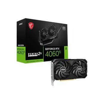 VGA MSI RTX 4060TI VENTUS BLACK 2X 8G OC