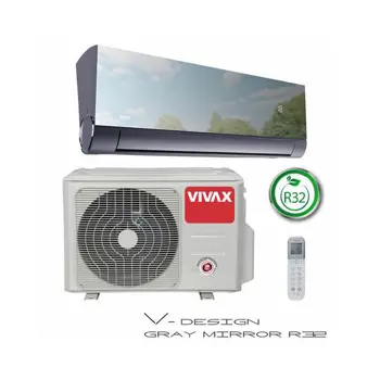 VIVAX COOL, klima uređaji, ACP-12CH35AEVIs R32 GRAY MIRROR