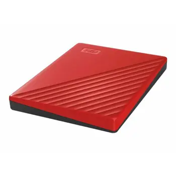 WD My Passport 2TB portable HDD Red