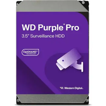 Western Digital 10 TB 3,5" HDD, 7200 RPM, WD Purple Pro, 256MB