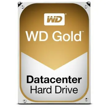 Western Digital 2 TB 3,5" HDD, Gold, 7200 RPM, 128MB